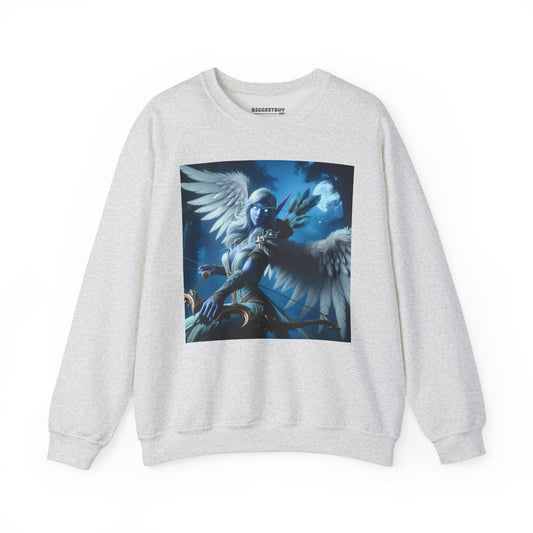 Sweatshirt | Unisex | Crewneck | Heavy Blend | Celestial Fantasy | Angel Archer
