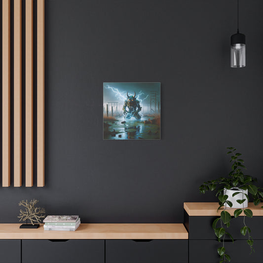 Canvas | Mat | Noordse Elektrische Horror | Jötunn