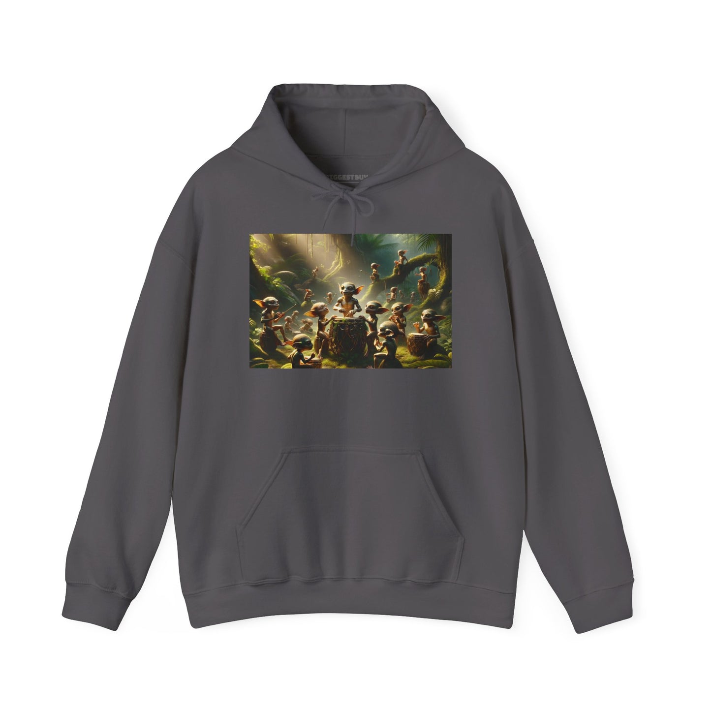เสื้อมีฮู้ด | ยูนิเซ็กส์ | เสื้อสเวตเตอร์มีฮู้ด | ผ้าผสมเนื้อหนา | แฟนตาซีป่า | วิถีธรรมชาติ | ภูตน้อย