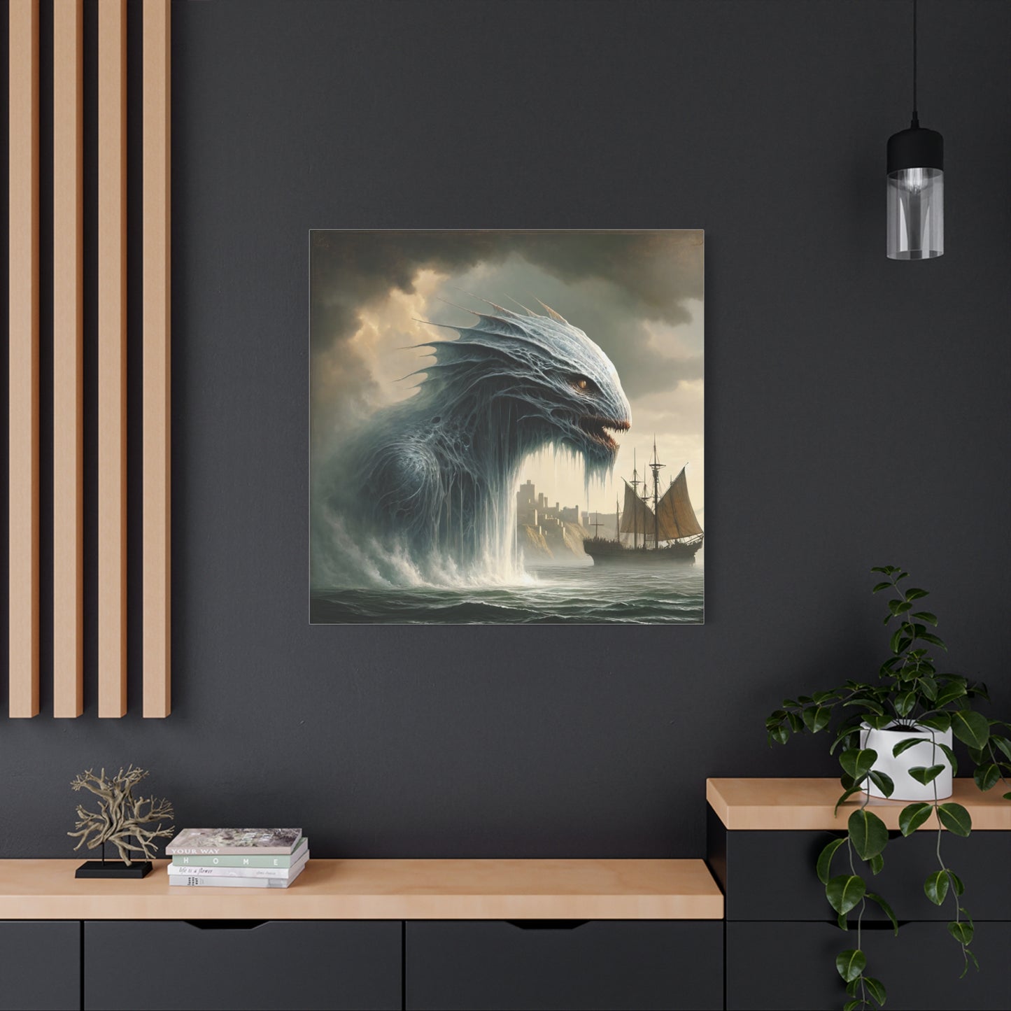 Tela | Opaca | Mitologia Nordica | Jörmungandr | Serpente Marino