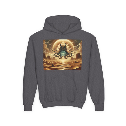 Sweatshirt | Jeugd | Met capuchon | Zware kwaliteit | Kosmische Horror | Lovecraftiaans | Entiteit