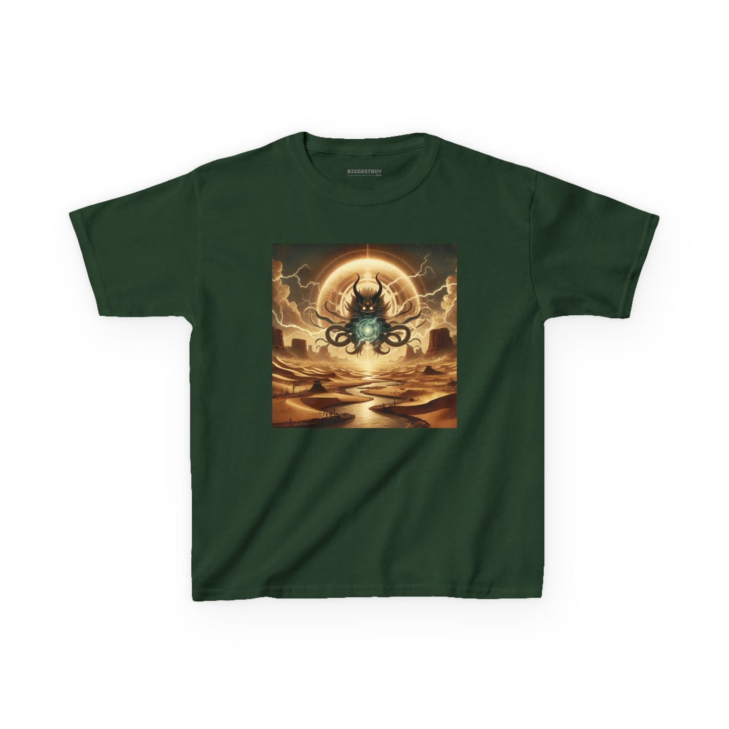 Camiseta | Camiseta para niños | Algodón grueso | Horror Cósmico | Entidad Lovecraftiana | Caos
