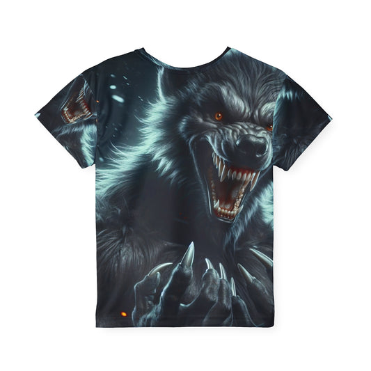 سپورٹس جرسی | بچے | گرگینہ فینٹسی | ڈارک ہارر | جانور