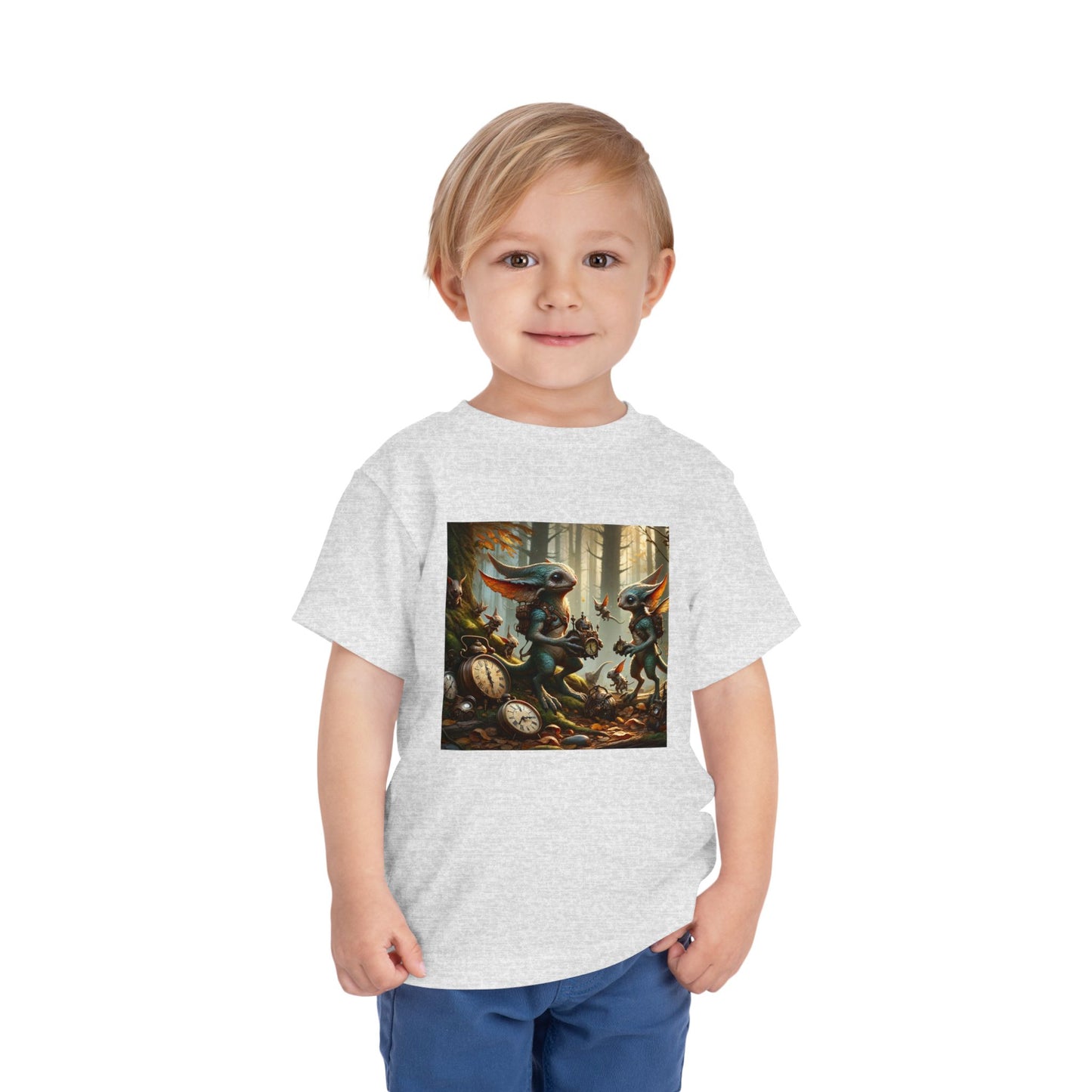 Camiseta | Camiseta Infantil | Manga Curta | Fantasia Celta | Pooka Steampunk | Criaturas