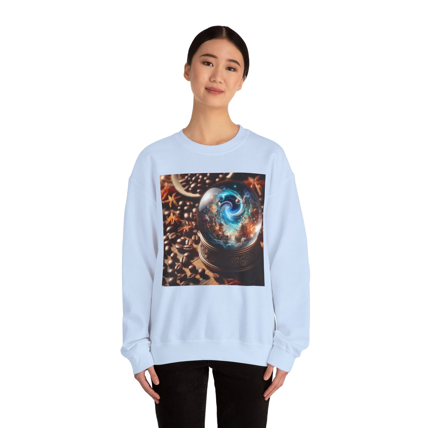 Felpa | Unisex | Girocollo | Misto pesante | Cosmologia Nordica | Globo Magico