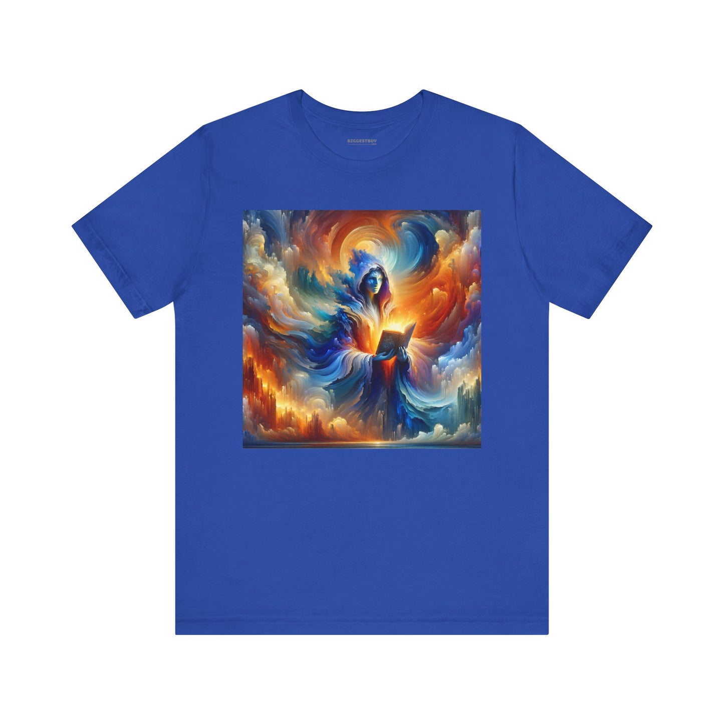 Tシャツ | ユニセックス | ジャージーTシャツ | 半袖 | 魔術幻想 | 宇宙エネルギー | 魔道士