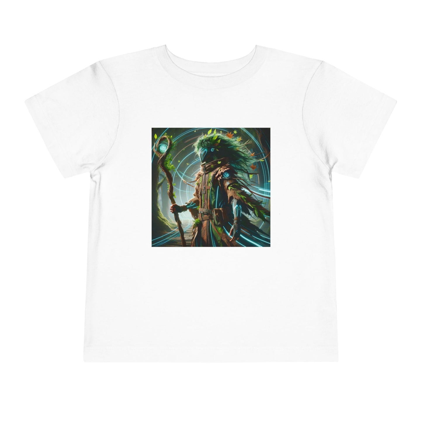T-Shirt | Toddler Tee | Short Sleeve | Eco Fantasy | Forest Spirit Shaman
