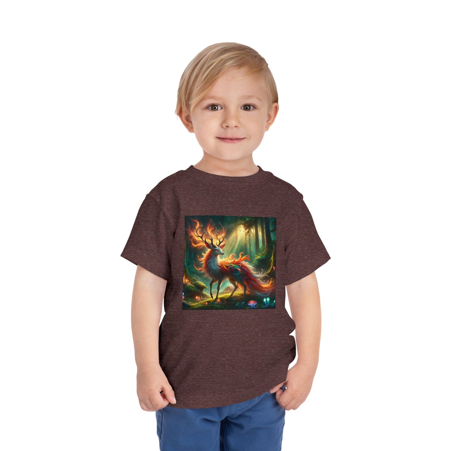 T-Shirt | Toddler Tee | Short Sleeve | Mystical Kirin | Forest Spirit Deer