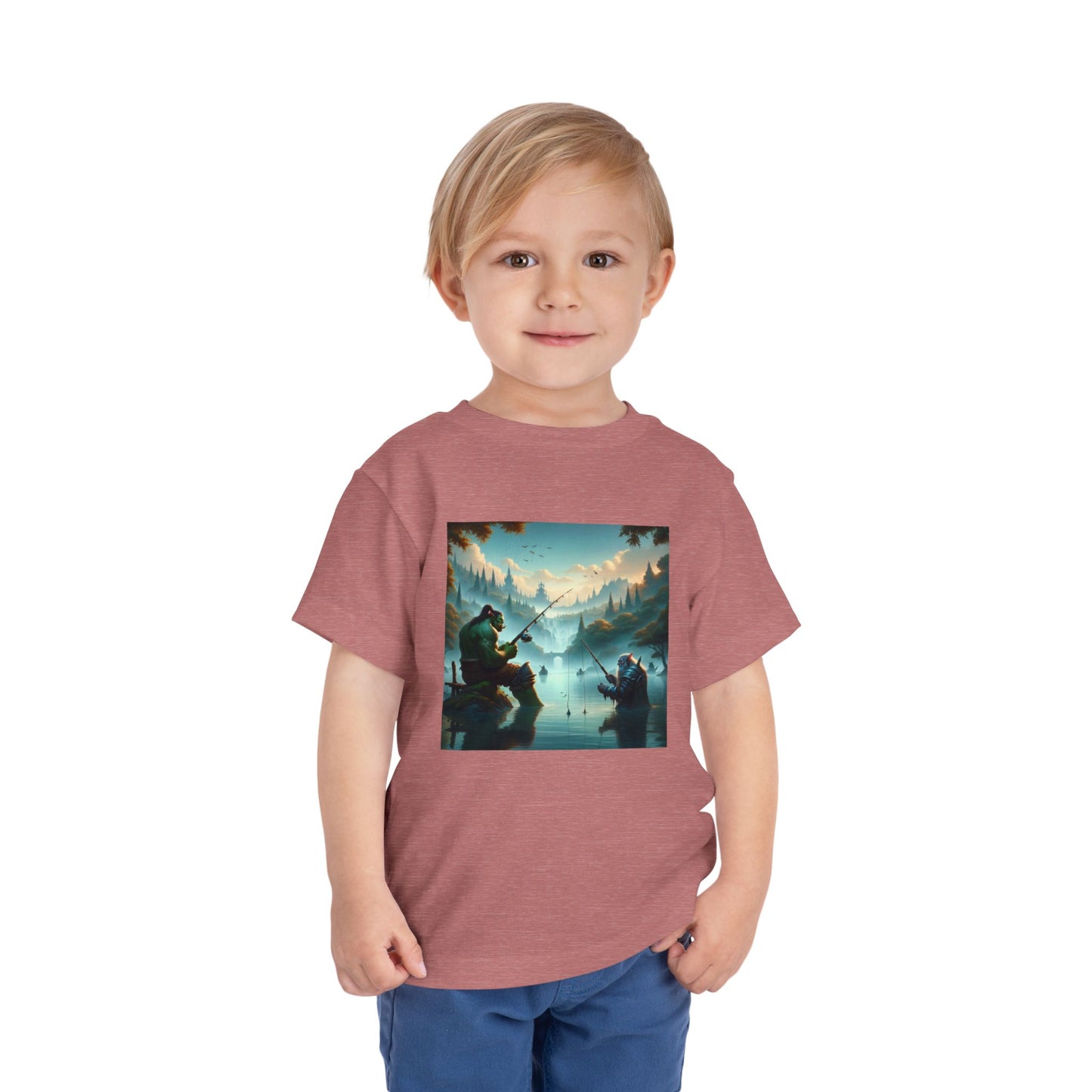 T-shirt | Peuter T-shirt | Korte mouw | Heldensage | Interraciale Vriendschap