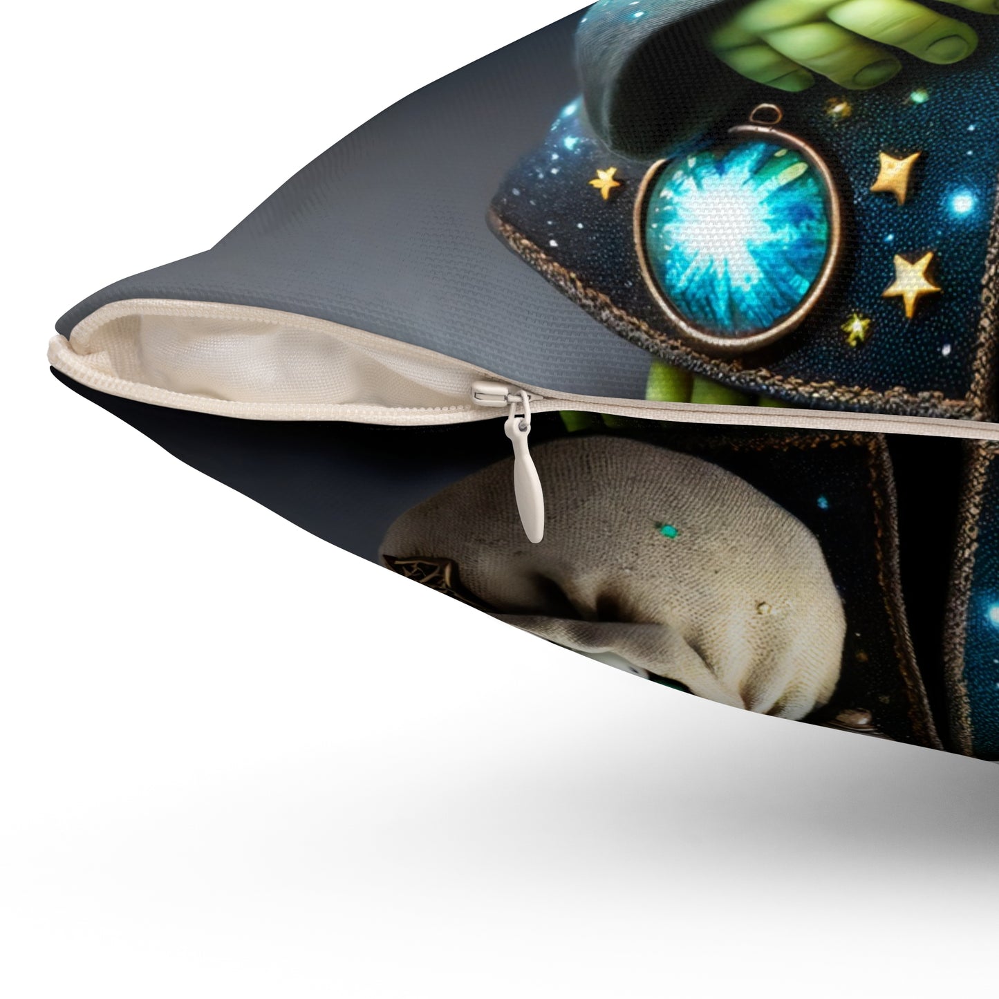 Pillow | Polyester | Square | Fantasy | Celestial Magic | Goblin