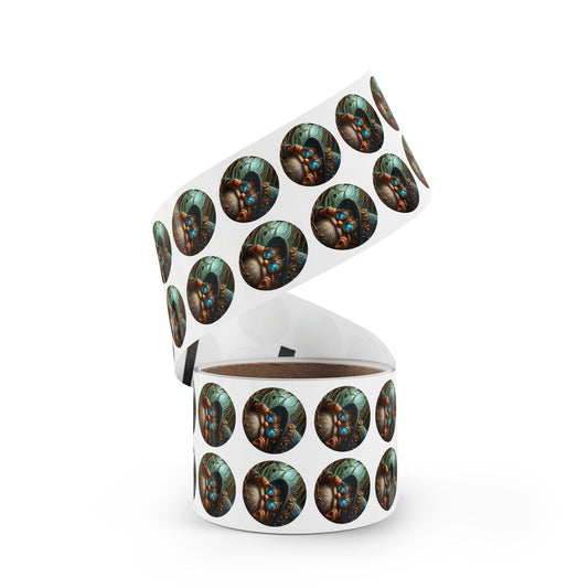 لفة ملصقات | دائرية | خيال الفوارتاليم | ساحر القزم