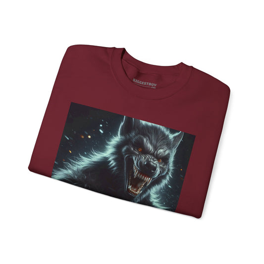 Sweatshirt | Unisex | Crewneck | Heavy Blend | Dark Fantasy | Lycanthrope | Werewolf