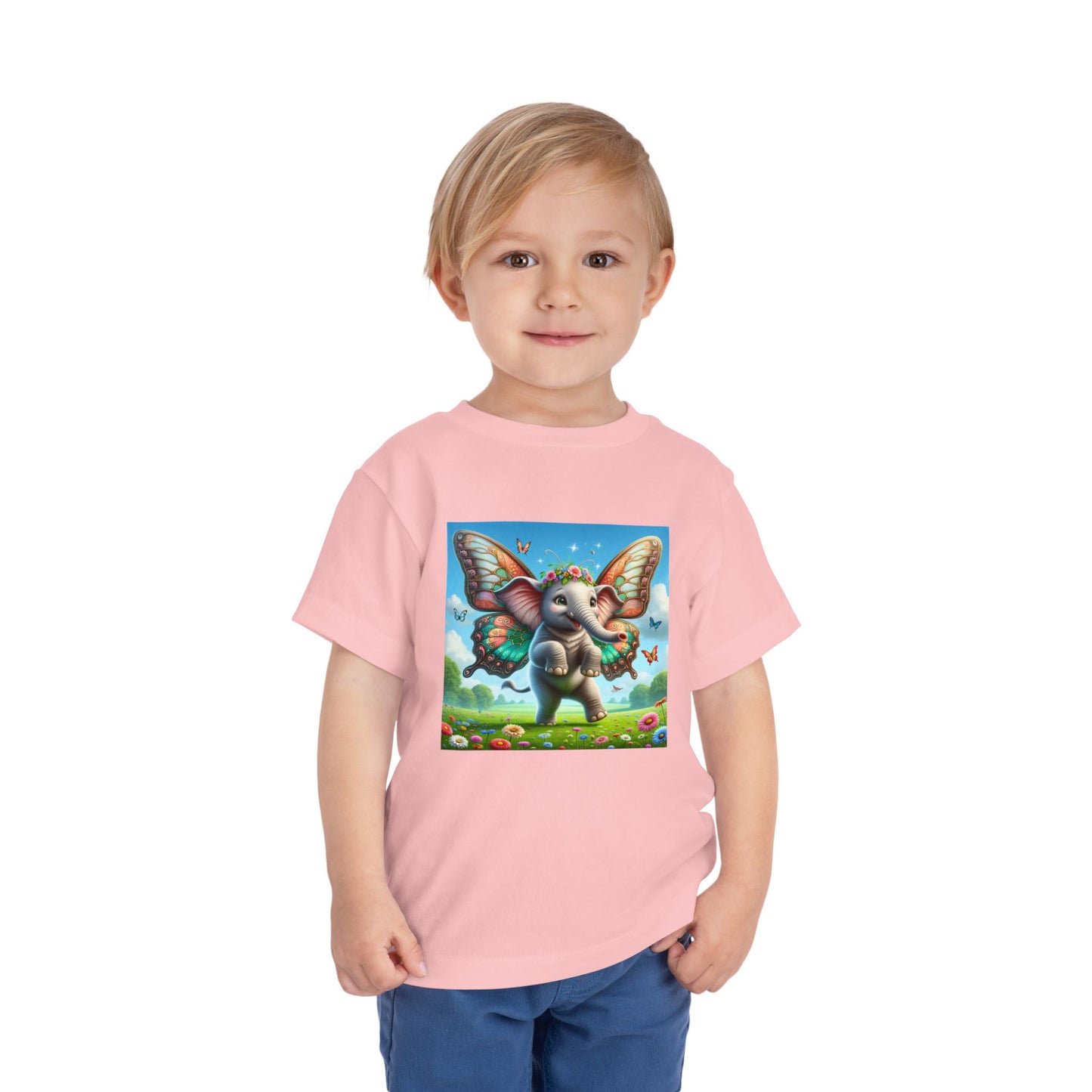 T-Shirt | Koszulka dla malucha | Krótki rękaw | Baśniowa fauna | Airavata | Słonik