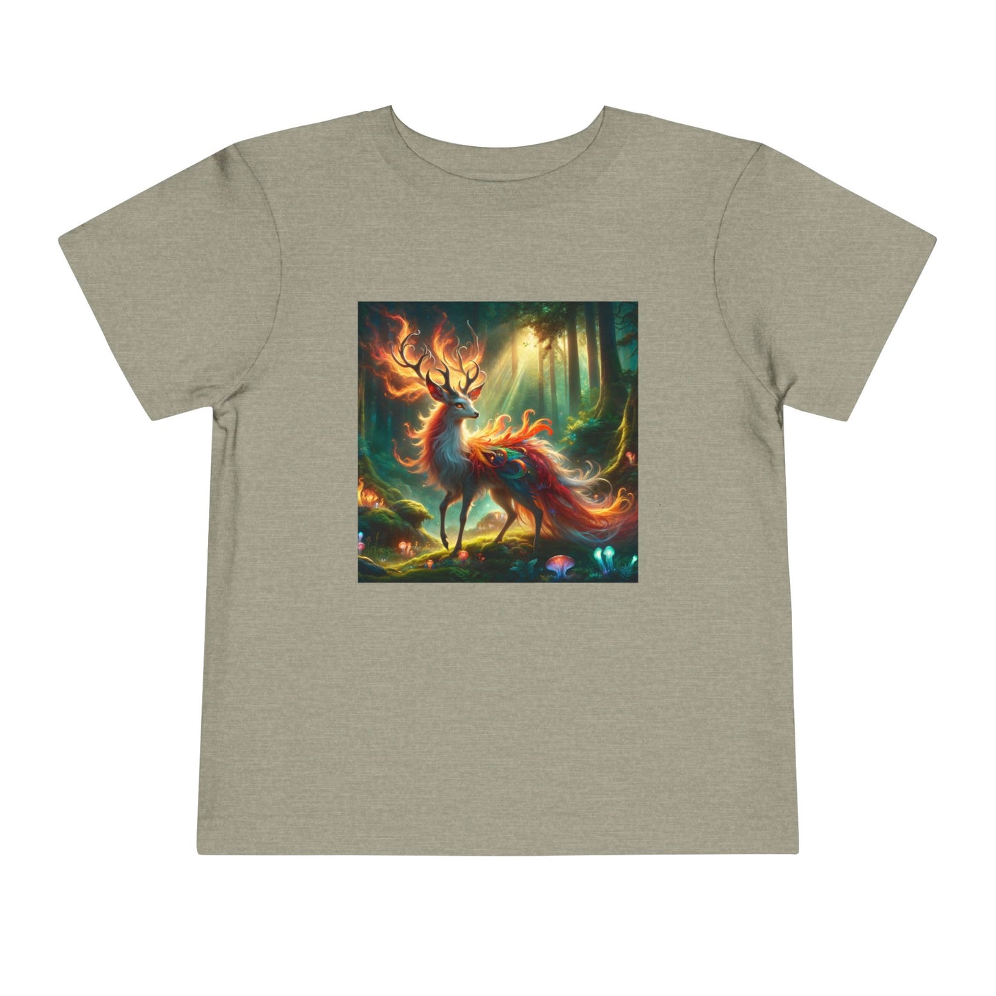T-Shirt | Toddler Tee | Short Sleeve | Mystical Kirin | Forest Spirit Deer