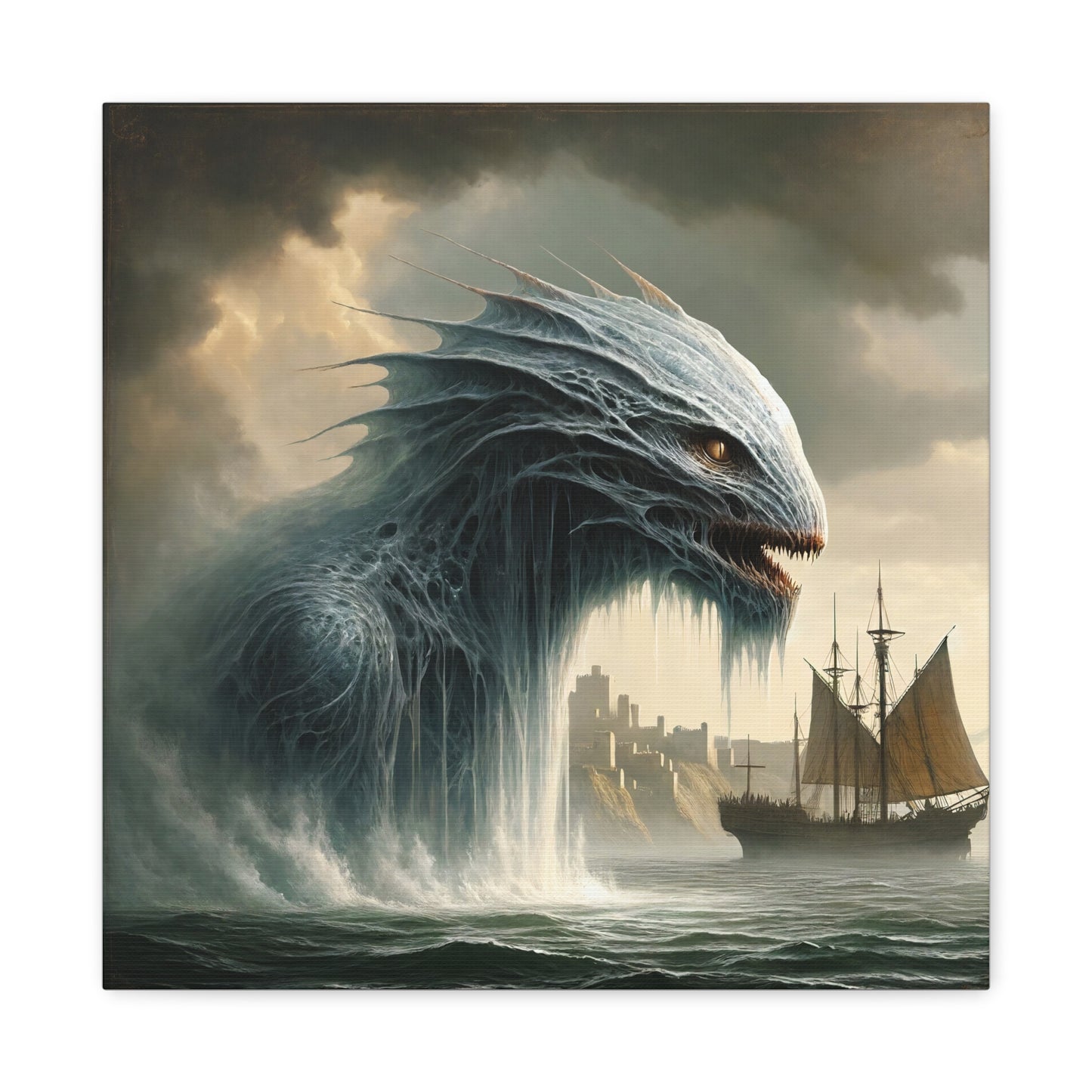 Tela | Opaca | Mitologia Nordica | Jörmungandr | Serpente Marino