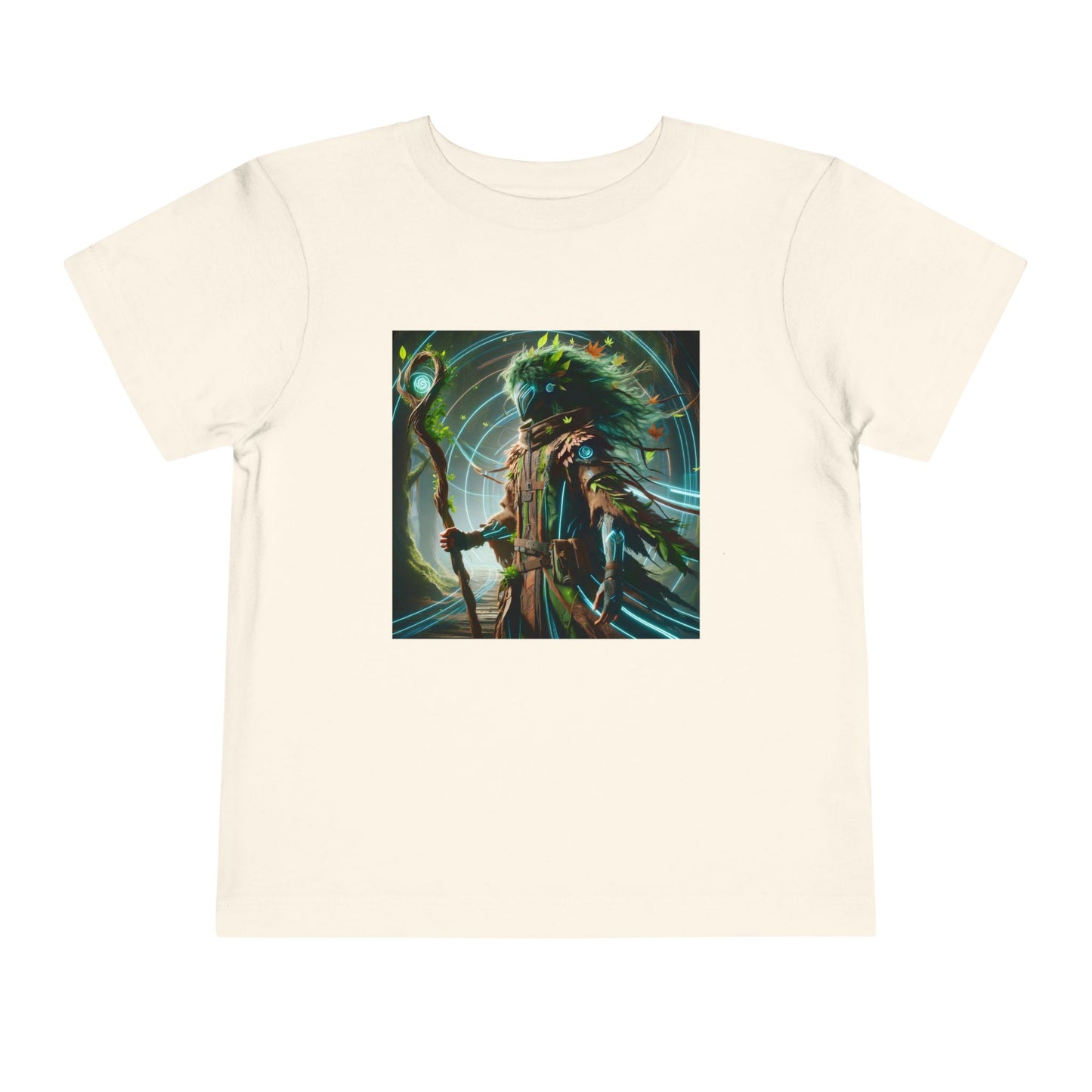 T-Shirt | Toddler Tee | Short Sleeve | Eco Fantasy | Forest Spirit Shaman