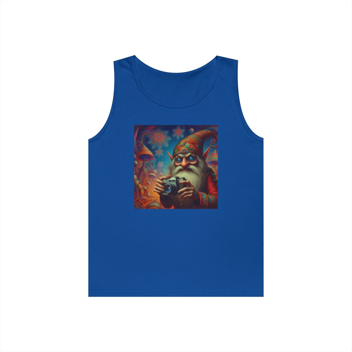 Tanktopp | Unisex | Kraftig bomull | Fantasy | Psykedelisk | Domovoi