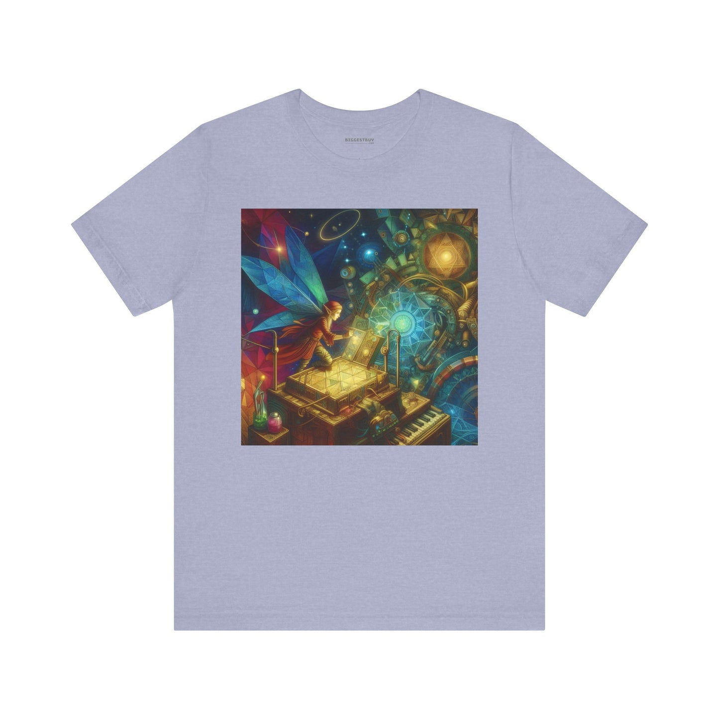 T-shirt | Unisex | Maglietta in jersey | Manica corta | Fantasia Eterea | Sylph Mistico