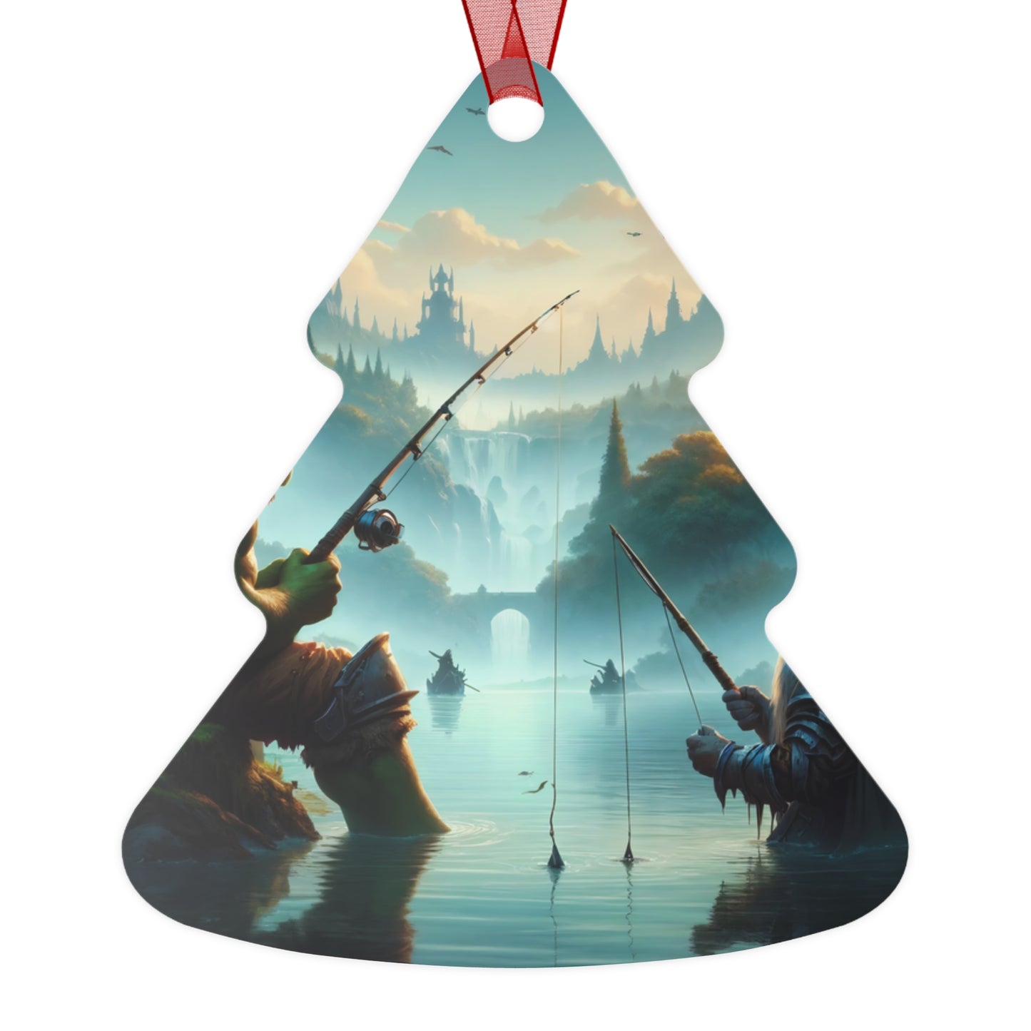 Ornament | Metal | Fantasy międzyrasowe | Orc i krasnolud