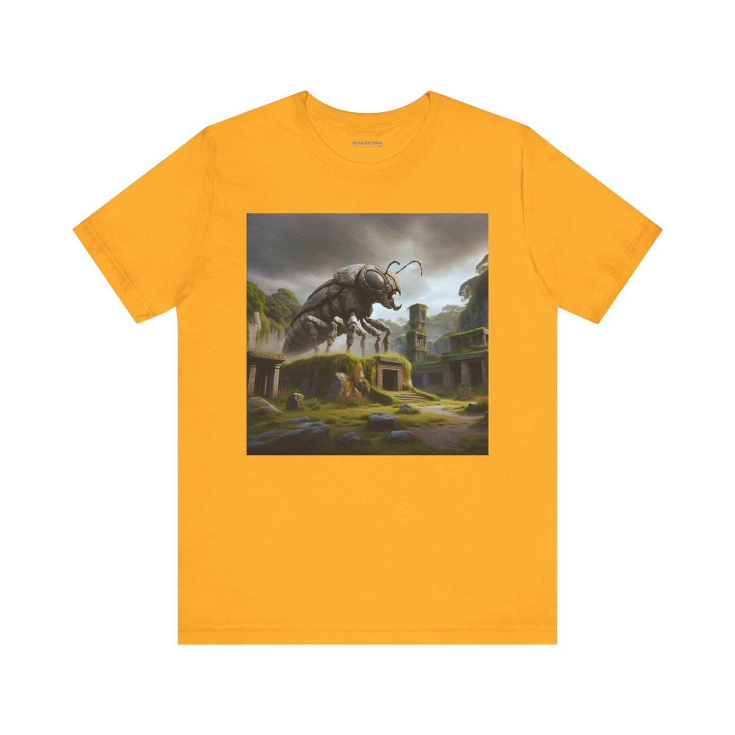 Tシャツ | ユニセックス | ジャージーTシャツ | 半袖 | 異形変異 | 巨大甲虫 | 緑