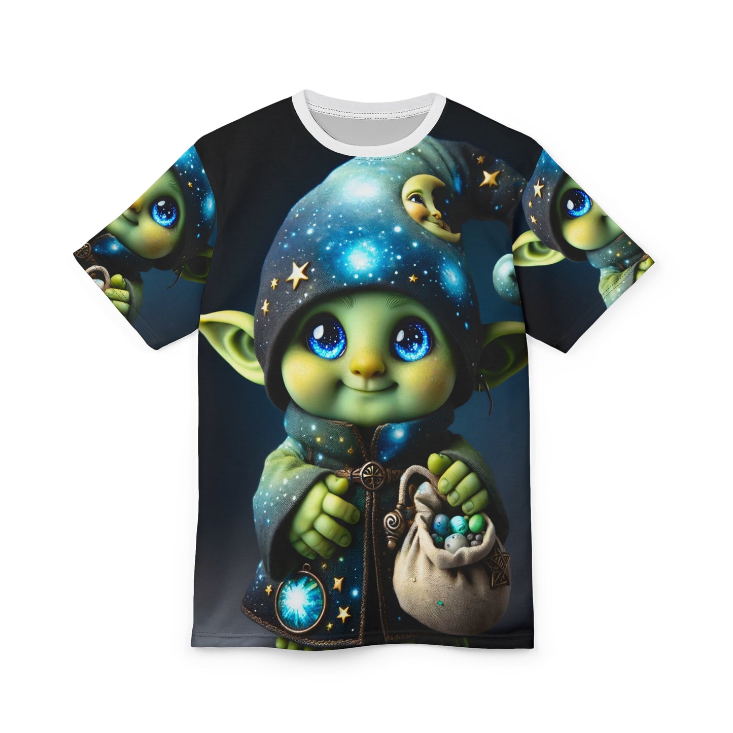 T-Shirt | Cetak Seluruhnya | Kaos Unisex | Fantasi | Peri Hutan | Brownie