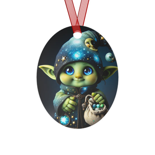 Ornamento | Metal | Fantasia | Duende | Mago Celestial