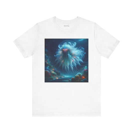 T-shirt | Unisex | Jersey T-shirt | Korte mouw | Kosmische Horror | Abyssale Medusa