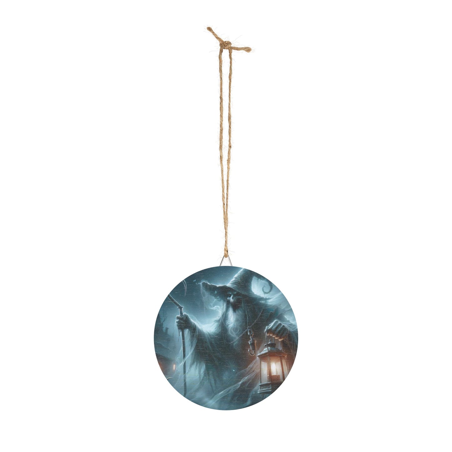 لافتة | خشبية | فانتازيا مظلمة | شبح الساحر | مرشد الأرواح