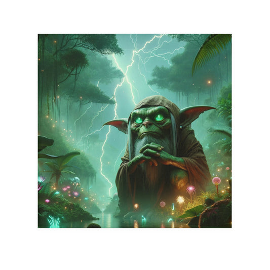 Asciugamano | Asciugamano per il viso | Fantasy Folcloristico | Sciamano Goblin