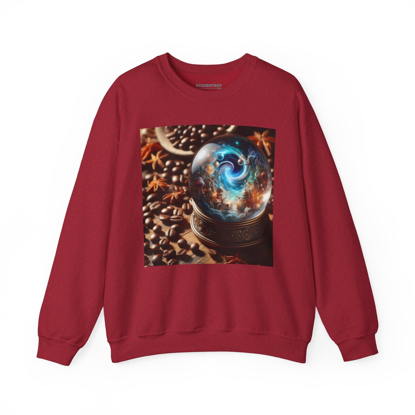 Felpa | Unisex | Girocollo | Misto pesante | Cosmologia Nordica | Globo Magico
