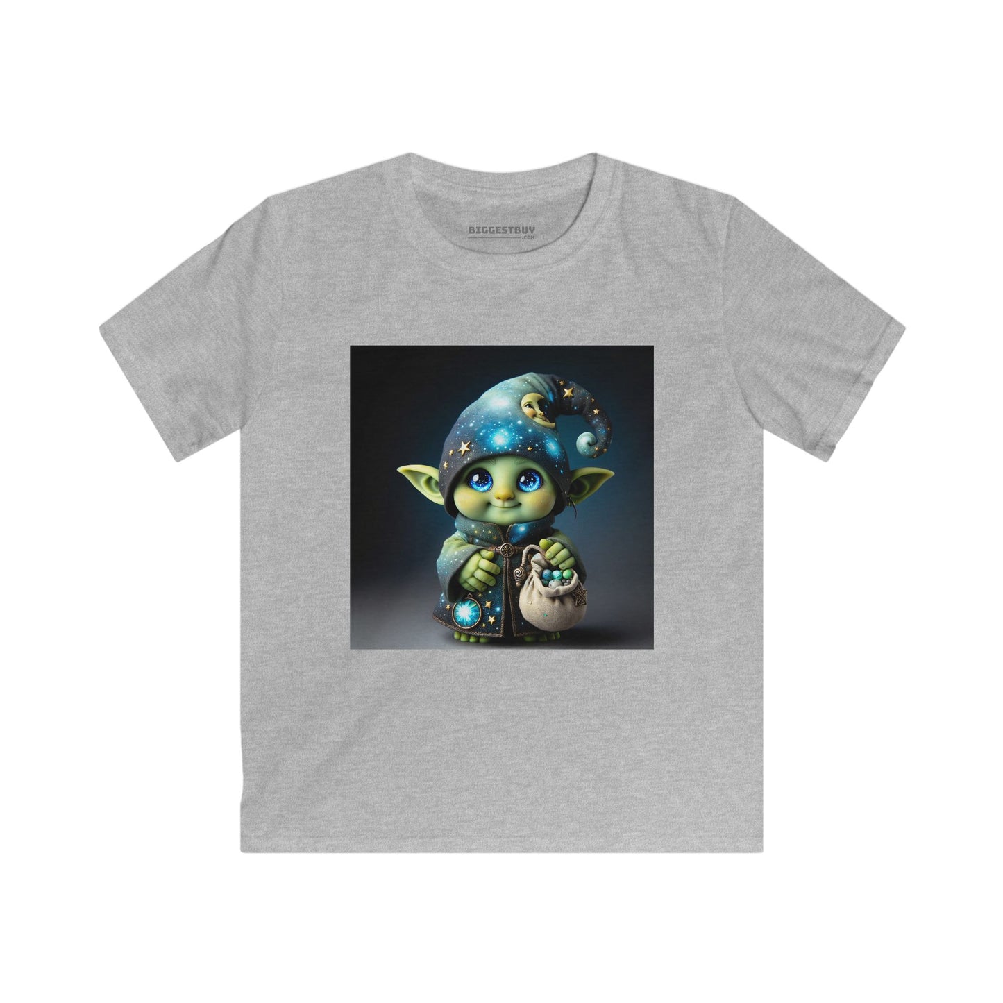 T-skjorte | Barne-T-skjorte | Softstyle | Fantasi | Skogsalv | Trollmann