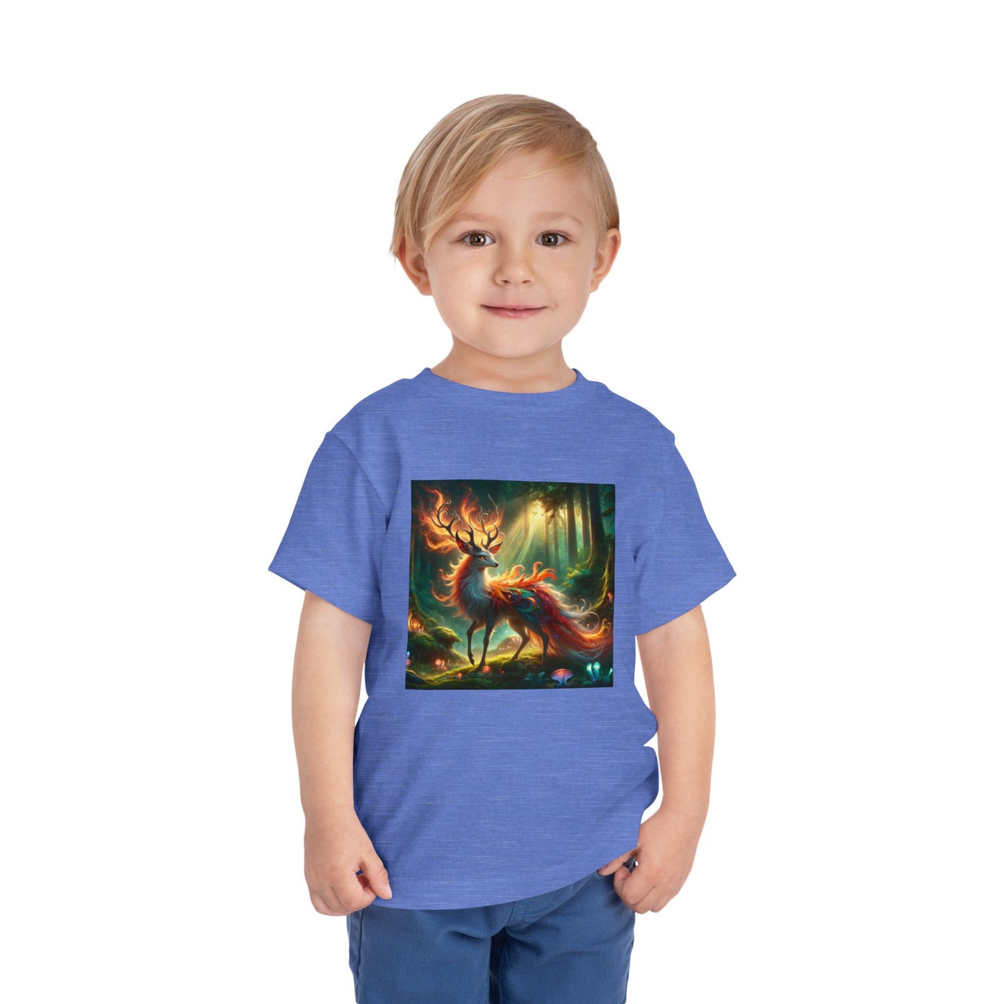 T-Shirt | Toddler Tee | Short Sleeve | Mystical Kirin | Forest Spirit Deer
