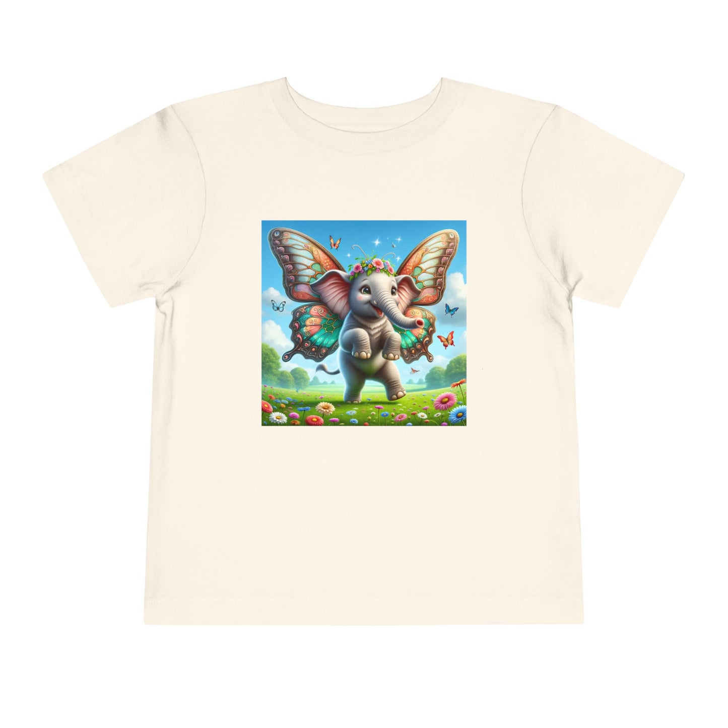 T-Shirt | Koszulka dla malucha | Krótki rękaw | Baśniowa fauna | Airavata | Słonik