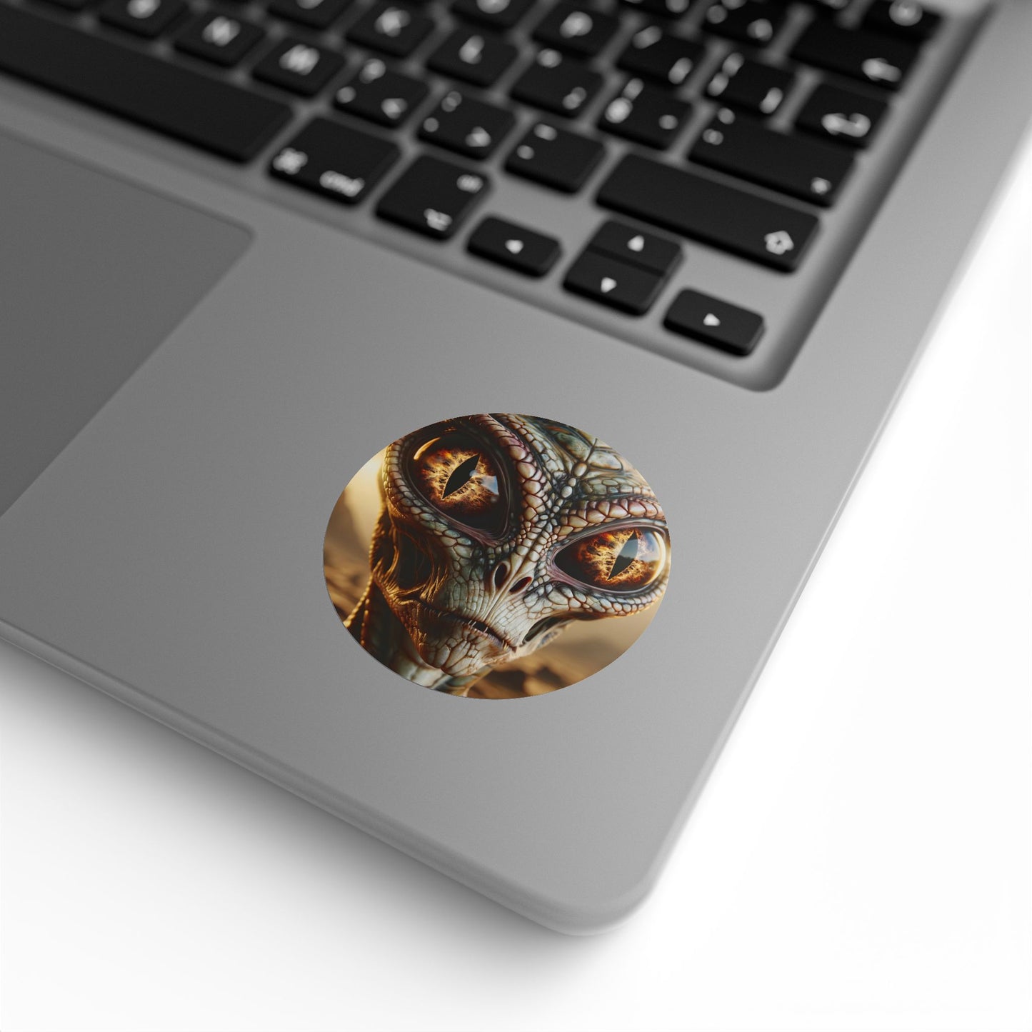 لفة ملصقات | دائرية | خيال علمي رپتويدي | وجه الفضائي