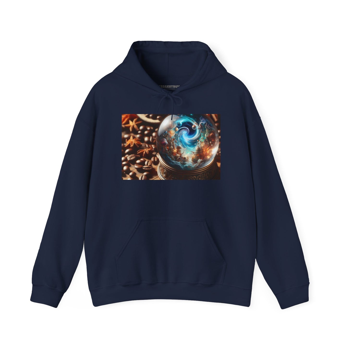 Felpa con cappuccio | Unisex | Felpa con cappuccio | Misto pesante | Cosmologia Nordica | Globo Magico