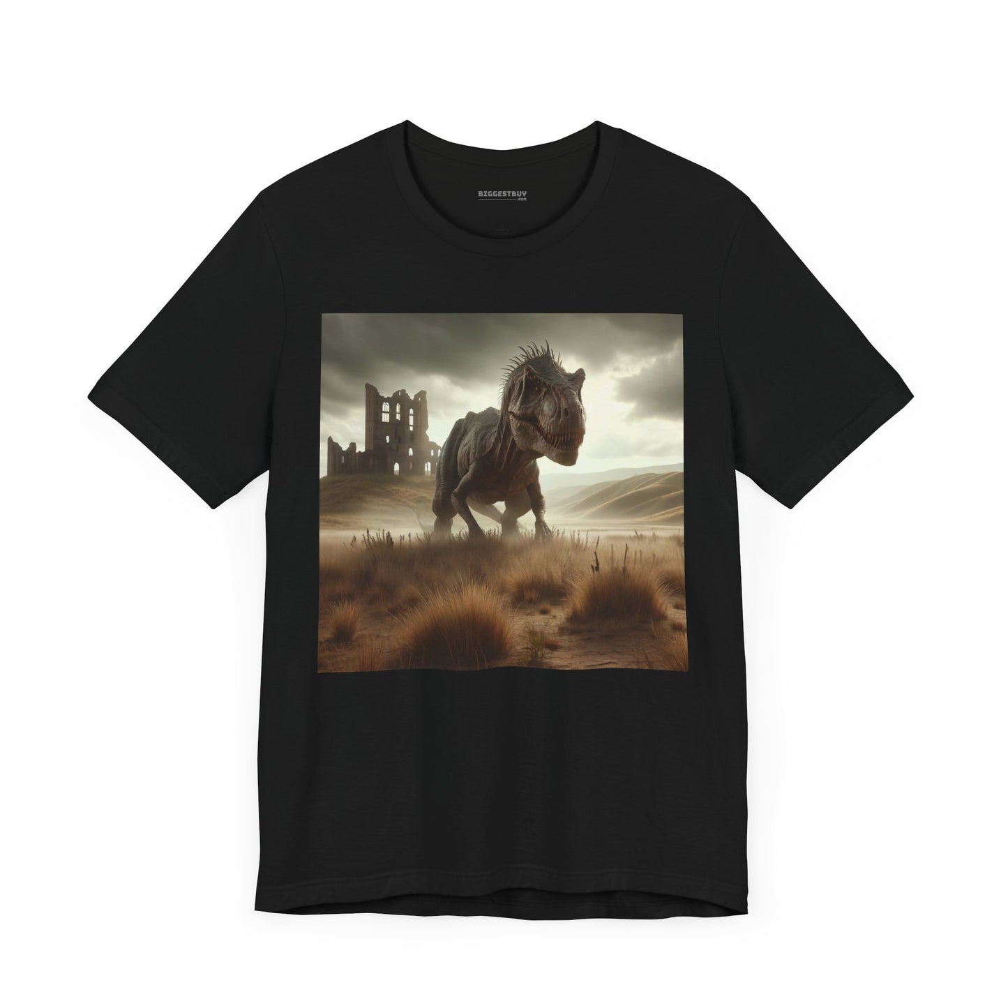 T-shirt | Unisex | Maglietta in jersey | Manica corta | Paleofinzione | Dinosauri Preistorici | T-Rex