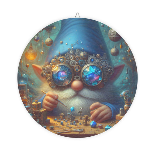 Bord | Houten | Folkloristische Fantasie | Tomte Alchemist