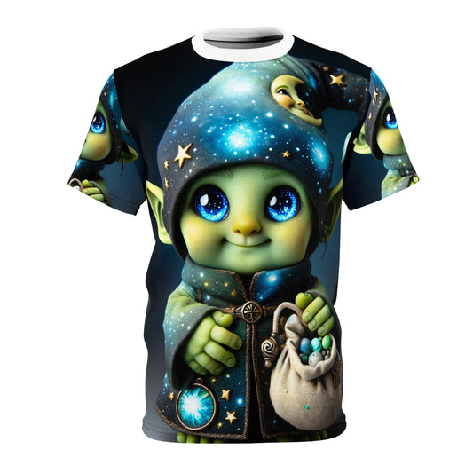 Футболка | Полная запечатка | Футболка унисекс | Фэнтези | Домовой | Маг