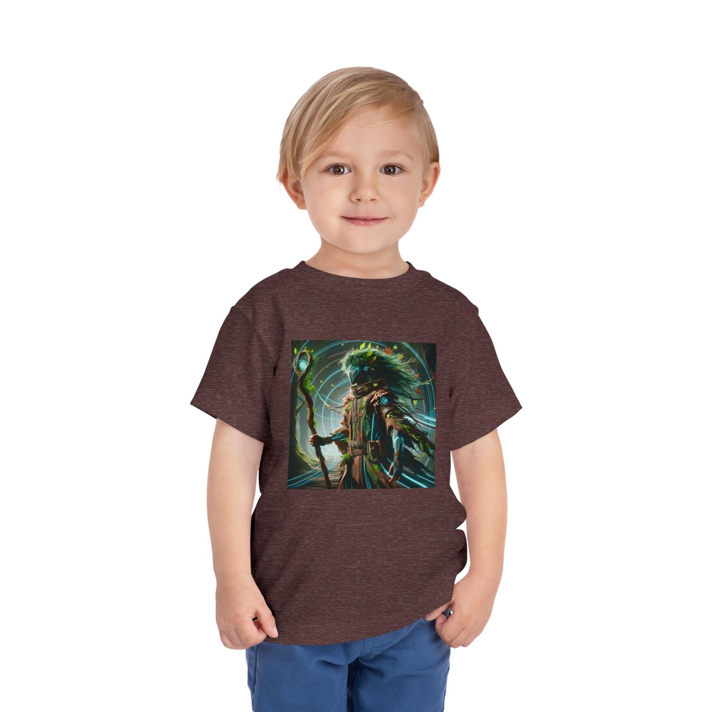 T-Shirt | Toddler Tee | Short Sleeve | Eco Fantasy | Forest Spirit Shaman