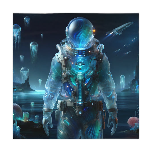 Tischdecke | Weltraum-Biolumineszenz | Astronaut