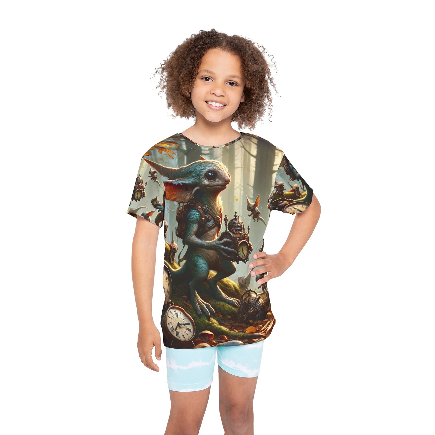 Sportshirt | Kinderen | Steampunk Feeën | Boswachters