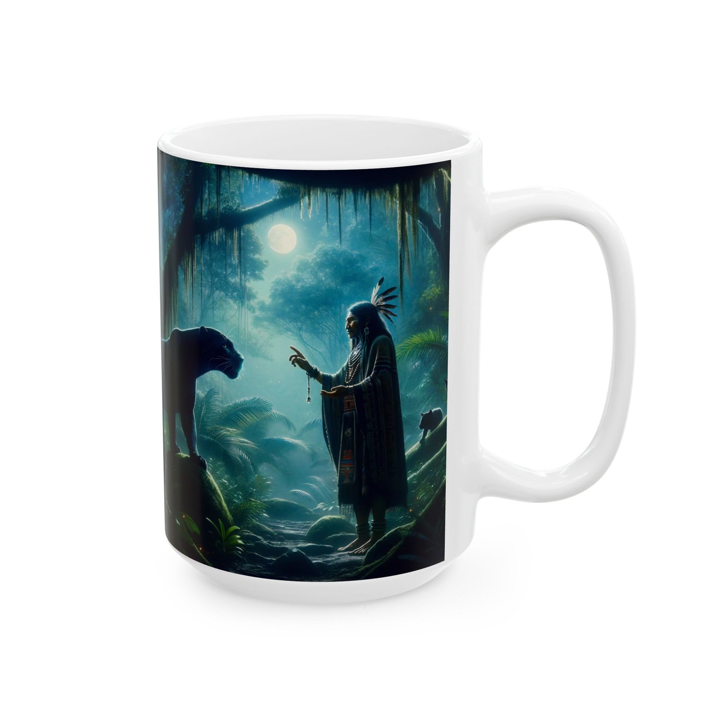 مگ | سیرامک | سفید | جادوئی حقیقت پسندی | جنگل میں ملاقات