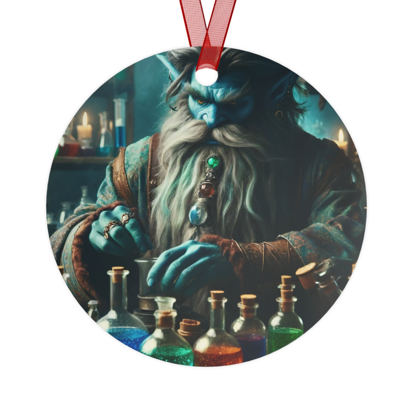 Ornament | Metall | Mystische Alchemie | Djinn-Zauberer