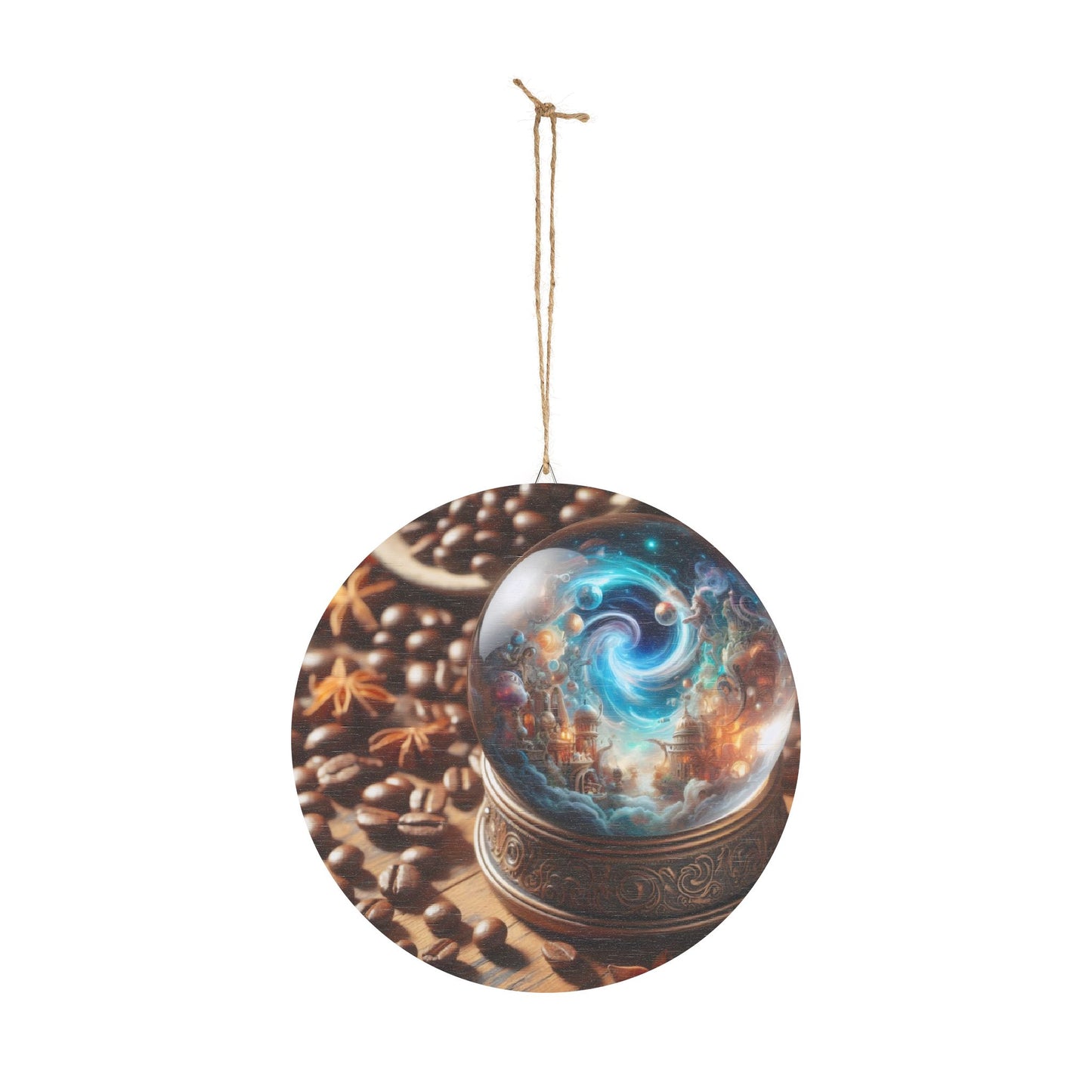 Cartello | In legno | Cosmologia Nordica | Globo Magico