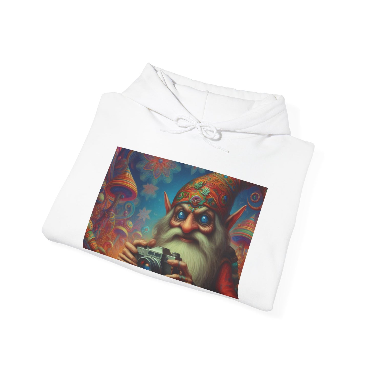 Bluza z kapturem | Unisex | Bluza dresowa z kapturem | Gruba mieszanka | Fantasy | Słowiański Duch | Domovoi