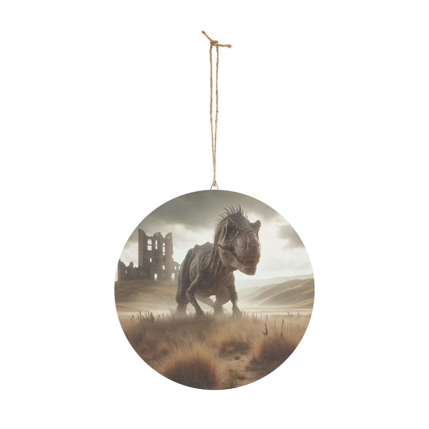 Tabela | Ahşap | Dinozor Kurgubilim | T-Rex