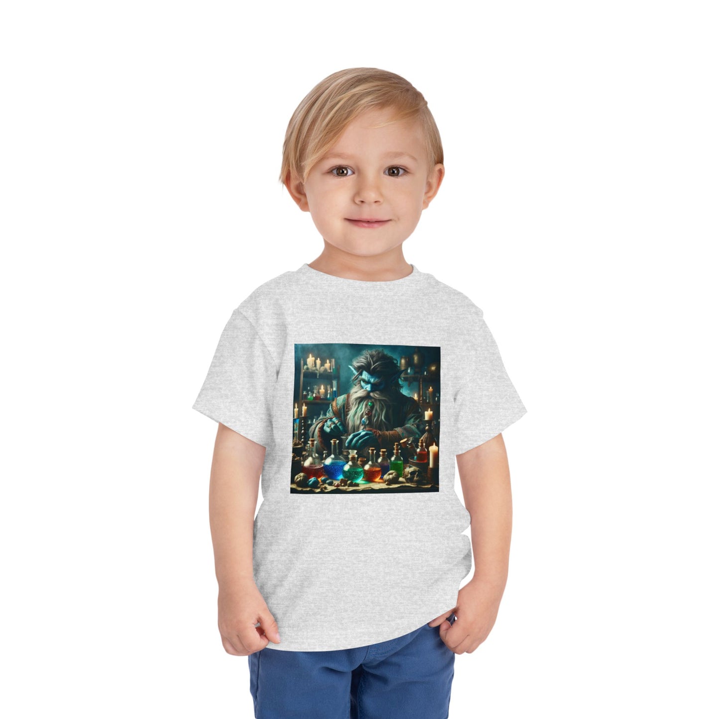 Camiseta | Camiseta Infantil | Manga Curta | Alquimia Mística | Djinn | Poções