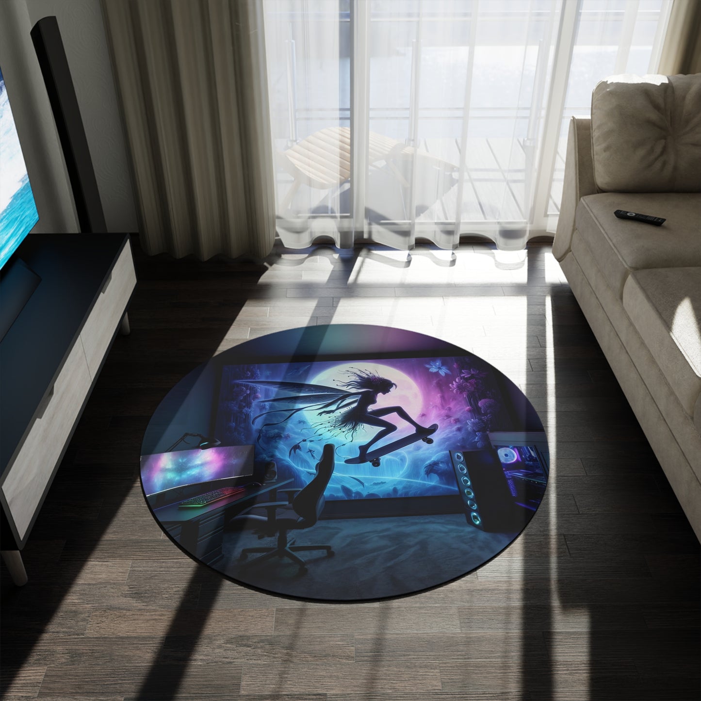 Dywany | Okrągły | Mitologia Sylf | Duch Powietrza