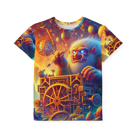 Camiseta deportiva | Niños | Mitología Nórdica | Gigante Artificiero