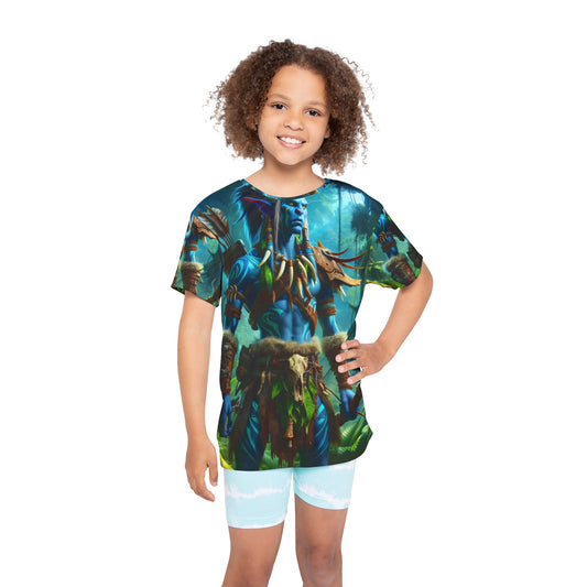 Sports Jersey | Kids  | Tribal Fantasy | Wood Elf Warrior
